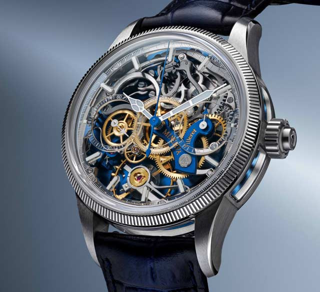 1858系列單按把計時腕錶Unveiled Minerva限量款100