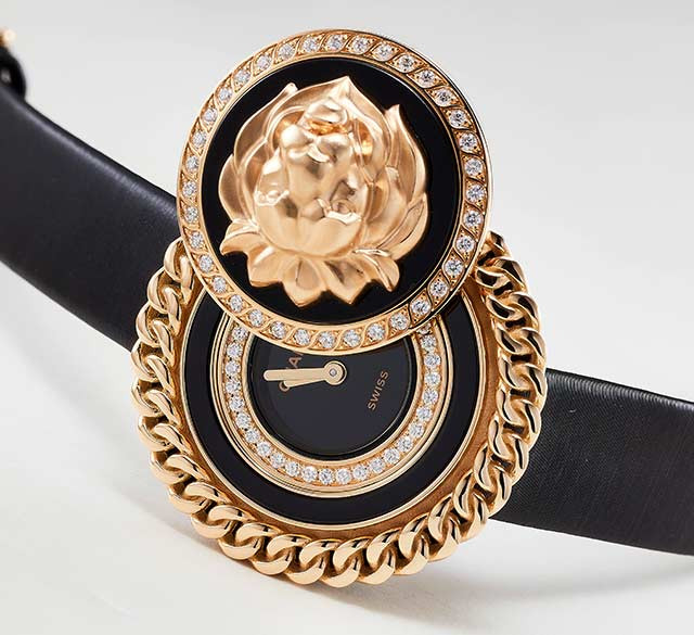 Mademoiselle Privé獅子鈕扣腕錶