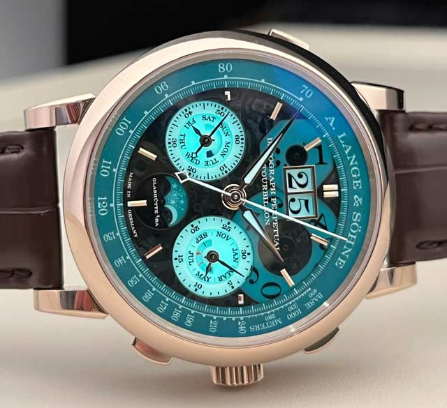 Datograph Perpetual Tourbillon Honeygold Lumen