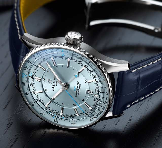 Navitimer GMT 41航空兩地時間腕錶