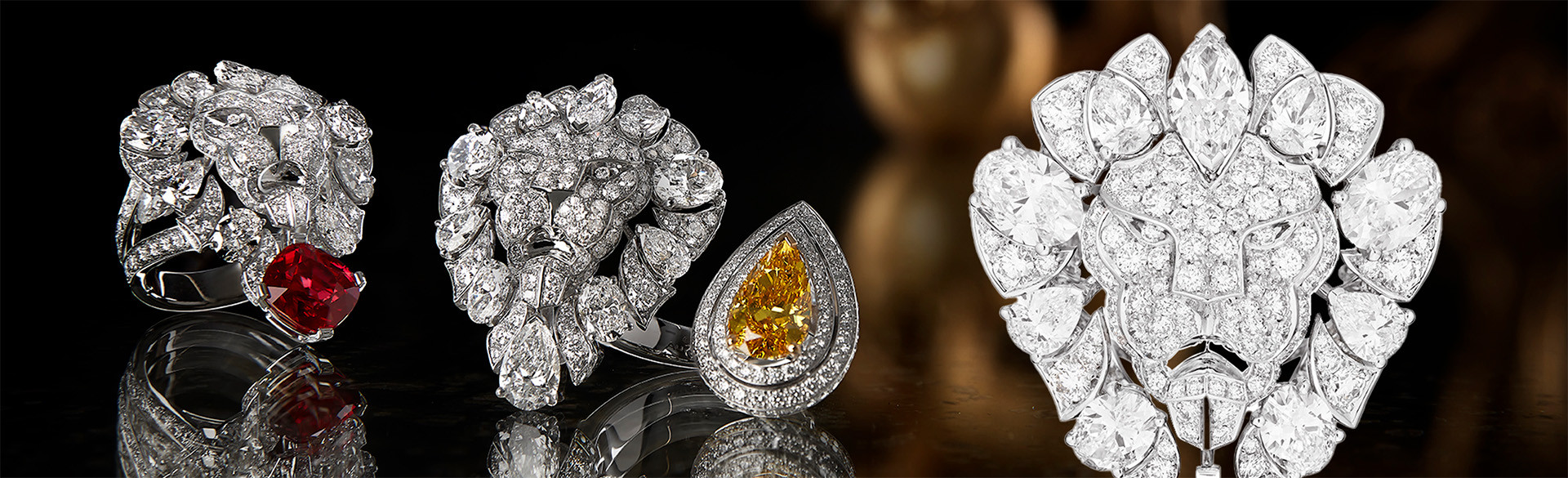 獅子化身指間守護神 香奈兒Legendary Lion頂級珠寶戒指