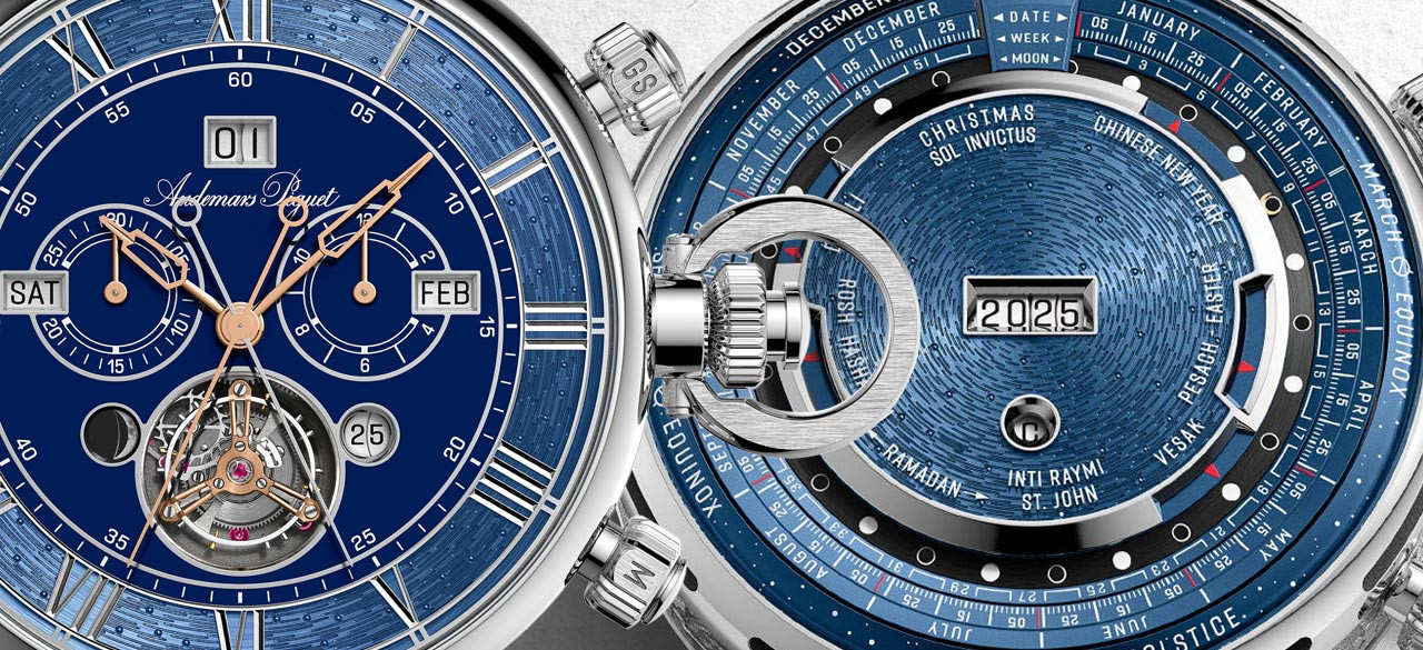 150週年Heritage傳奇萬象曆懷錶