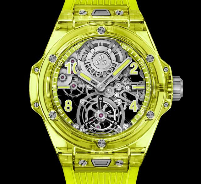 Big Bang陀飛輪螢光黃SAXEM