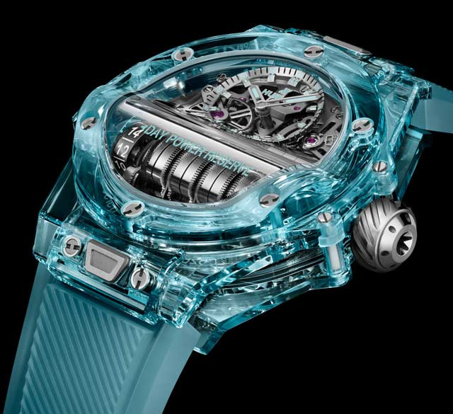 Big Bang MP-11 Water Blue湖水色藍寶石腕錶
