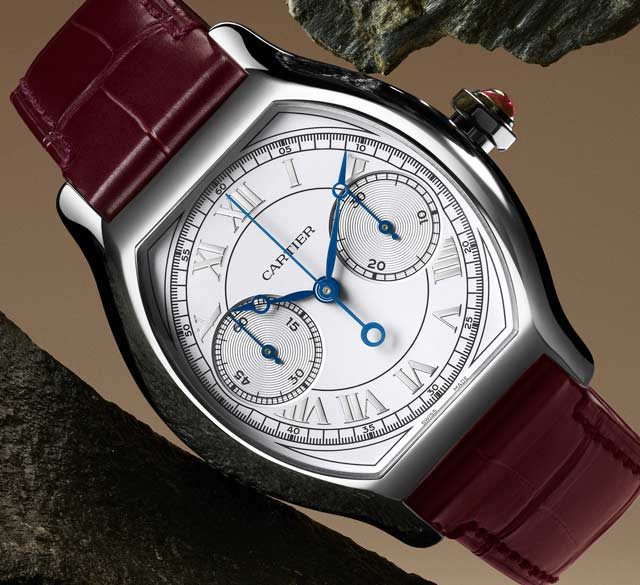 Cartier Privé Tortue單按把計時碼錶