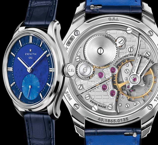 G.F.J.小三針腕錶