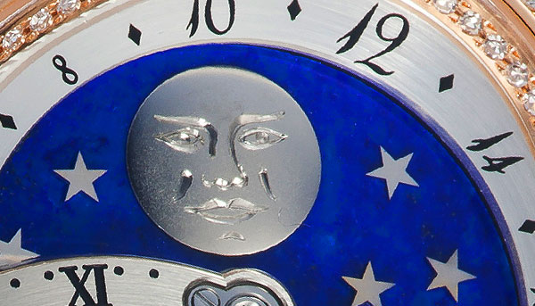 千里共嬋娟 寶璣月相女士腕錶