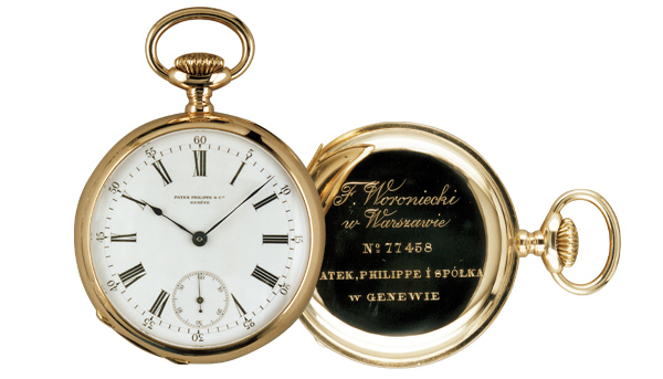 收藏古董懷錶 百達翡麗標準款（上）