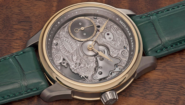 發現古生物的遺跡 Molnar Fabry - Archehorology考古學腕錶