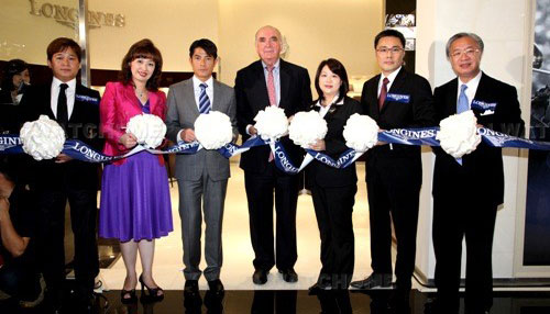 浪琴表SOGO天母全新形象店開幕