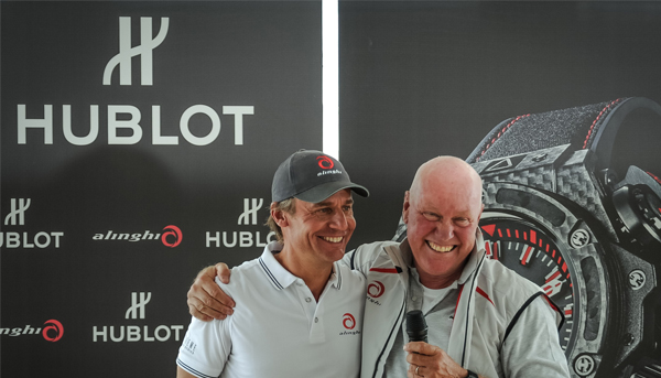 Hublot宇舶表聯手Alinghi帆船隊 讓瑞士色彩在世界各大水域飛揚