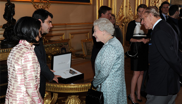 積家101高級珠寶腕錶獻禮英國女王伊麗莎白二世