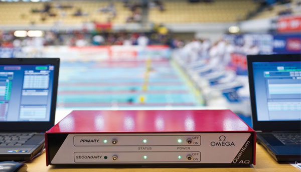 OMEGA 計時團隊與倫敦喜迎奧運 改寫奧運紀錄的計時裝置