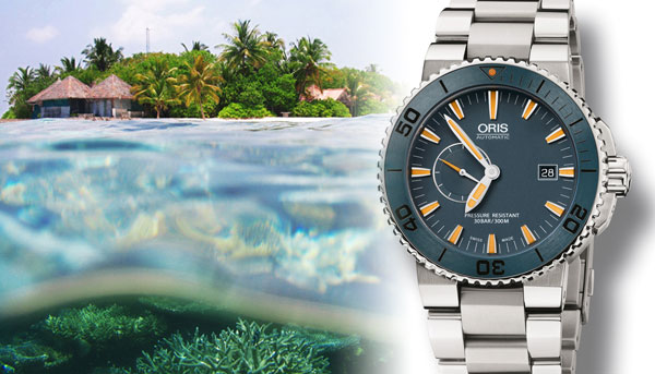 搶救馬爾地夫 Oris豪利時馬爾地夫限量表匠心獨運