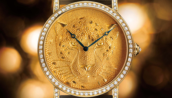 Rotonde de Cartier美洲豹裝飾腕錶錶－CARTIER卡地亞2013年SIHH瑞士日內瓦鐘錶展