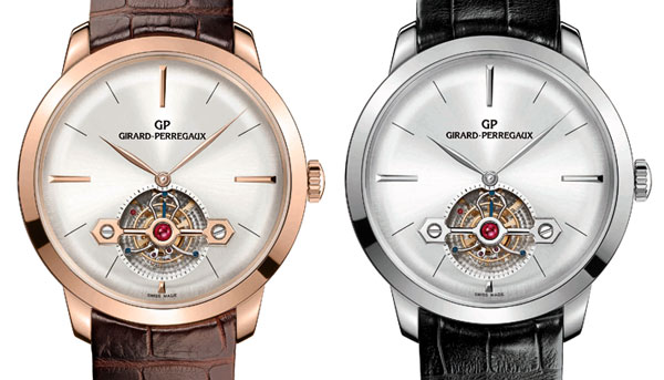 GIRARD-PERREGAUX芝柏表1966系列金橋陀飛輪新作