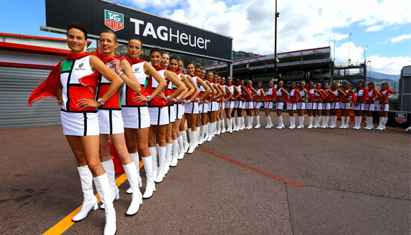 卡麥蓉狄亞、李奧納多狄卡皮歐 現身摩納哥大獎賽