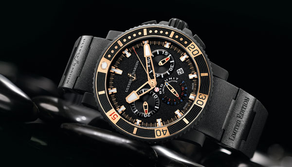 雅典錶為傳奇名投─蘭迪?強森  推出《Big Unit》限量航海潛水計時腕錶