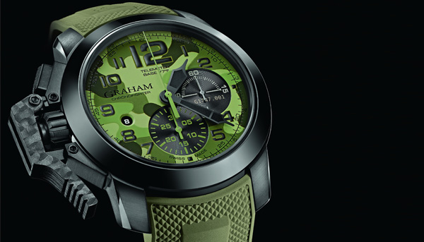 GRAHAM Chronofighter Oversize Black Arrow 超大尺寸計時碼錶 – 黑箭系列