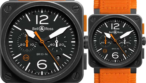 大西門鐘錶首賣CARBON ORANGE限量計時錶