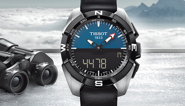 男神張翰獨愛天梭太陽能觸控腕錶