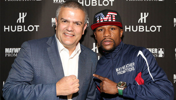 宇舶錶攜手FLOYD MAYWEATHER 拳王攻下世紀之戰