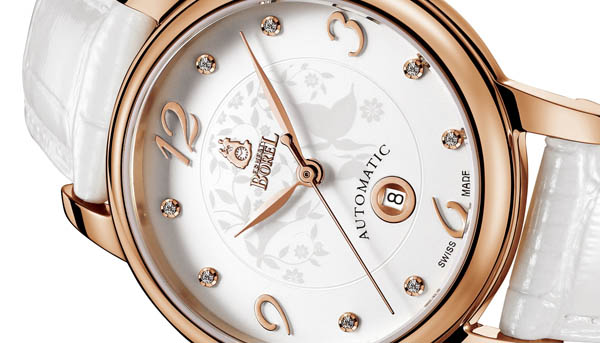 依波路蝴蝶花自動女錶 浪漫唯美的腕上精靈