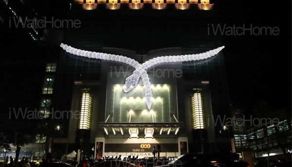 BVLGARI Serpenti躍上TAIPEI 101  點亮璀璨台北