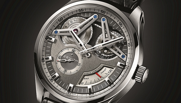 ZENITH150年 鈦金屬芝麻鍊腕錶首度亮相