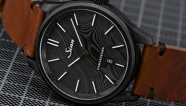 大馬士革鋼加持　SINN推出1800 S DAMASZENER限量腕錶