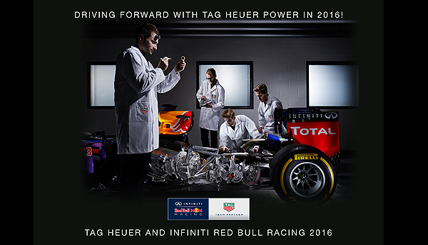 跨界里程碑　豪雅與F1紅牛車隊簽約