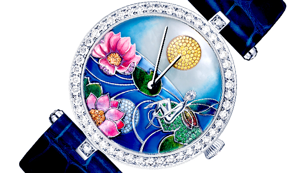 詩情畫意　梵克雅寶Lady Arpels Jour Nuit F?e Ondine腕錶