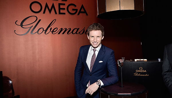 讚頌精湛製錶工藝　艾迪瑞德曼出席OMEGA晚宴