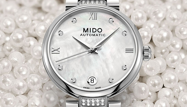 璀璨時光　美度永恆系列鑲鑽Donna腕錶