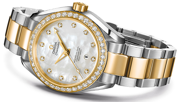 內在之美與優雅外型結合　歐米茄Aqua Terra女仕腕錶