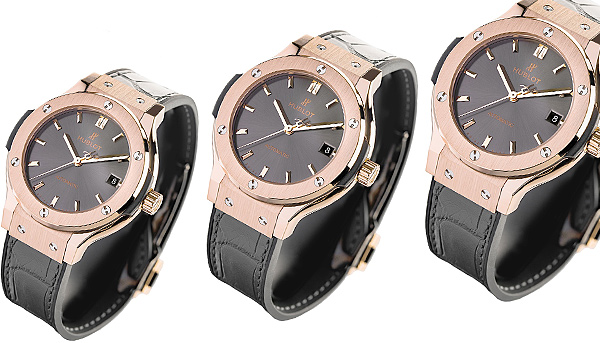 灰色的低調時尚魅力　宇舶錶父親節風格呈獻