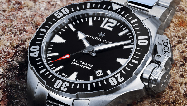 蛙人再起　漢米爾頓Frogman系列腕錶