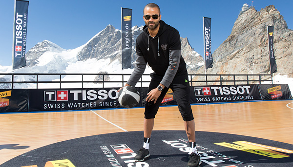 天梭表全球大使Tony Parker　在歐洲之巔展現不凡球技
