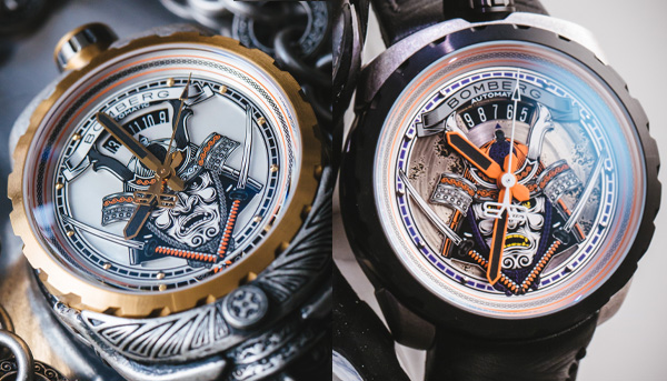 炸翻武士　BOMBERG BOLT-68新武士系列機械腕錶