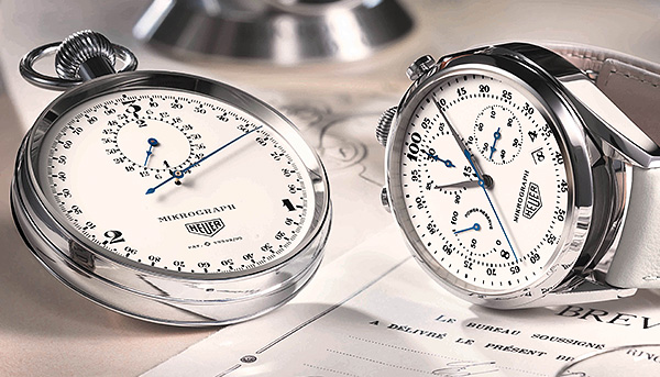 全球限量100只　豪雅Carrera Mikrograph百週年紀念版腕錶