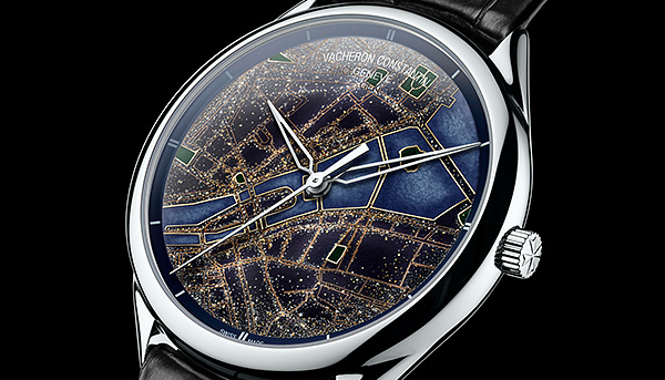 世界上最美麗的城市鳥瞰圖　江詩丹頓藝術大師系列Villes Lumieres光之城