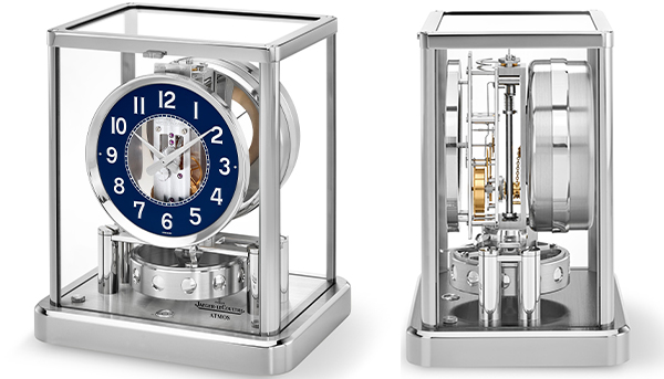 精準永恆的計時藝術　積家Atmos Classique 560 Rhodium經典空氣鐘