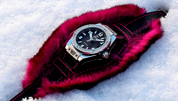 腕間凝聚時尚奢華新錶情　宇舶錶Big Bang One Click魔幻絨毛腕錶