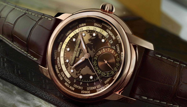 2017Baselworld搶先看　康斯登全新典雅自製機芯世界時區腕錶