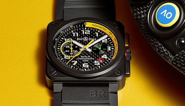見證雷諾一級方程式車隊戰車登場　BELL & ROSS全新BR03 RS17計時腕錶