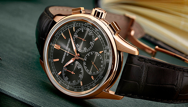 第一枚自製機芯飛返計時腕錶　康斯登Flyback Chronograph Manufacture腕錶