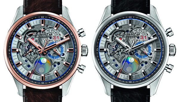 將高振頻律動盡收眼底　ZENITH Chronomaster El Primero Grande Date Full Open腕錶