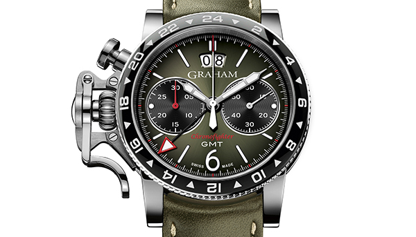 硬漢的時間夥伴　GRAHAM Chronofighter Vintage GMT腕錶
