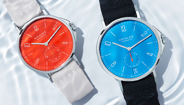 海灘時光　NOMOS Aqua系列腕錶