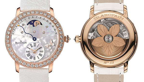 渲染出翩然詩意　寶鉑偏心逆跳日期蝴蝶限量腕錶